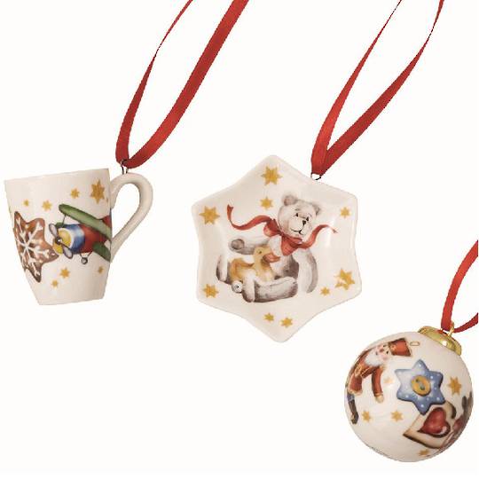 INDENT - Hutschenreuther Songs Porcelain Mini Decorations Set 3, 2026